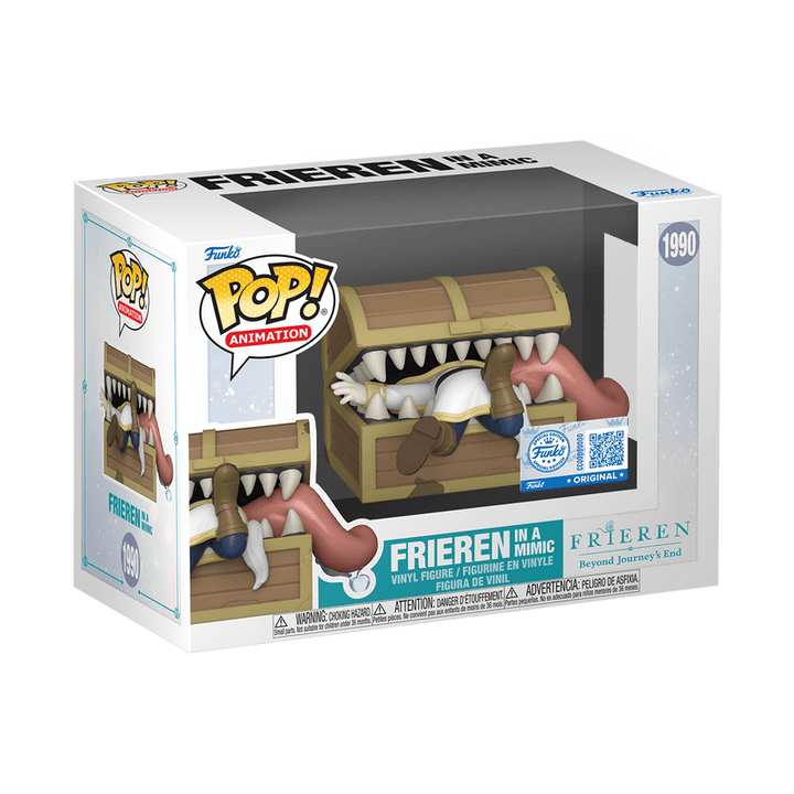 Funko Pop! Animation: Frieren: Beyond Journey’s End - Frieren in a Mimic 1990 Exclusive - Fundom