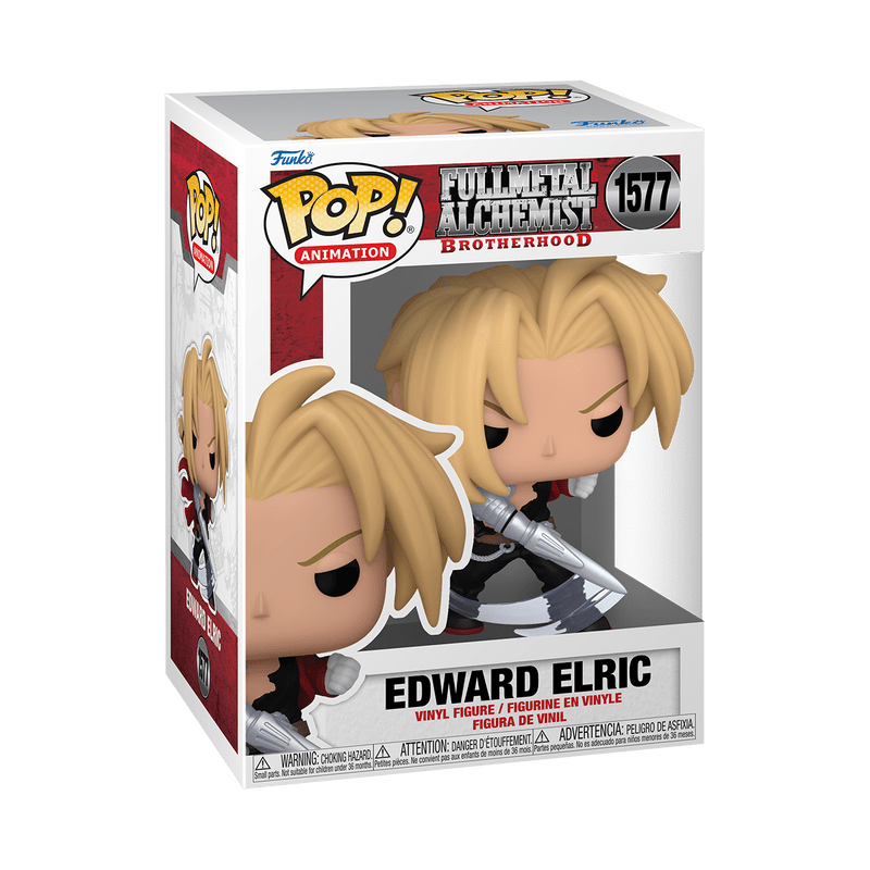 Funko Pop! Animation: Fullmetal Alchemist: Brotherhood - Edward Elric With Blade Arm 1577 - Fundom