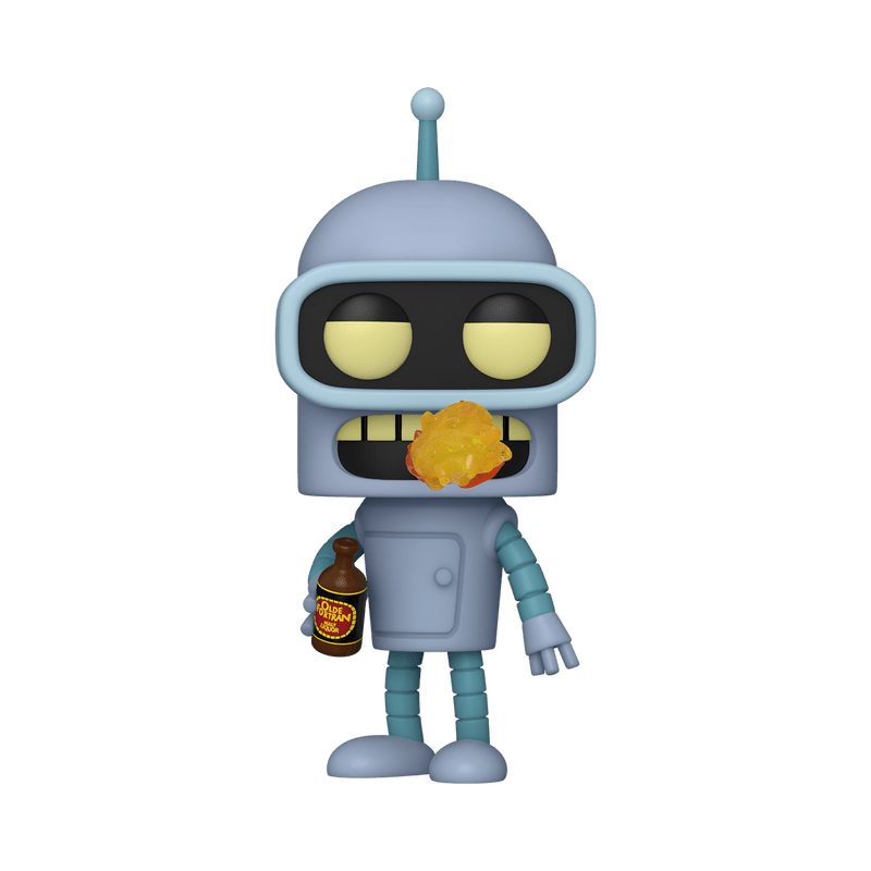 Funko Pop! Animation: Futurama - Bender Burping Glow - in - the - dark Chase 1757 Specialty Series Exclusive - Fundom