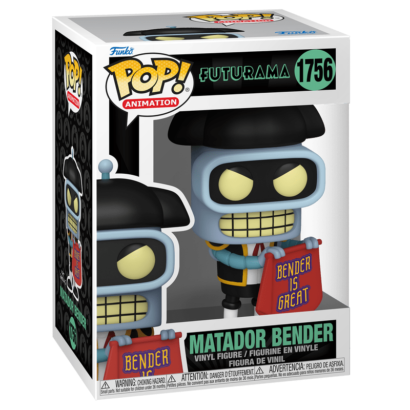 Funko Pop! Animation: Futurama - Matador Bender 1756 - Fundom