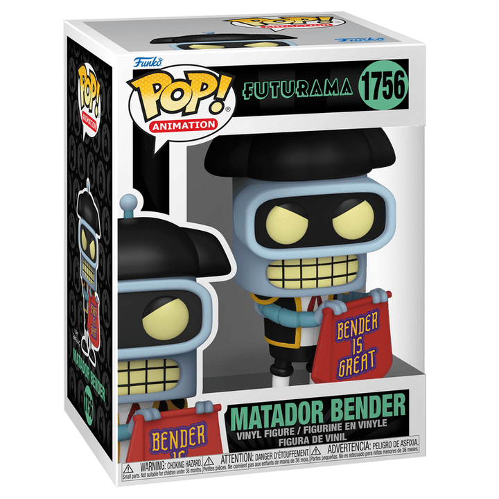 Funko Pop! Animation: Futurama - Matador Bender 1756 - Fundom
