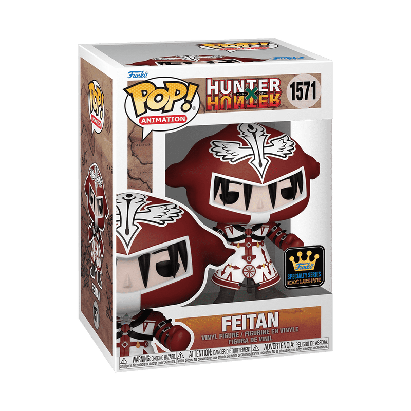 Funko Pop! Animation: Hunter X Hunter - Feitan Pain Packer #1571 Specialty Series Exclusive - Fundom