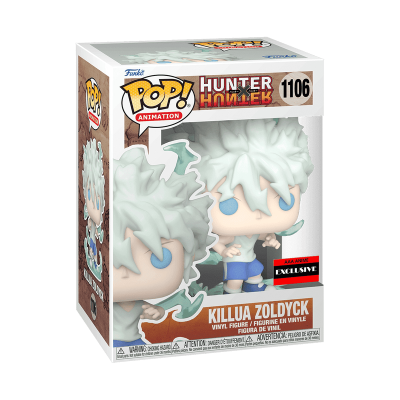 Funko Pop! Animation: Hunter x Hunter - Killua Zoldyck Godspeed AAA Anime Exclusive - Fundom