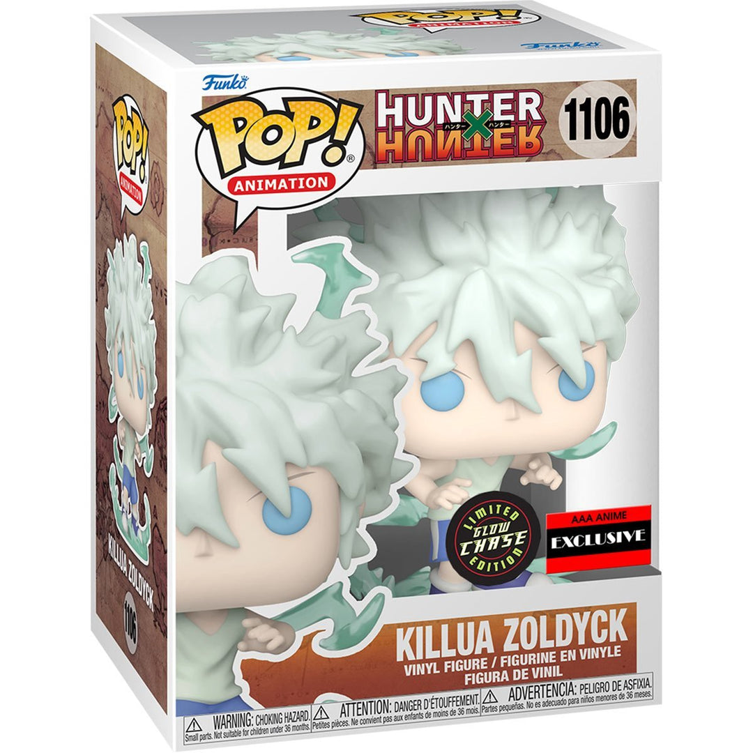 Funko Pop! Animation: Hunter x Hunter - Killua Zoldyck Godspeed Chase AAA Anime Exclusive - Fundom