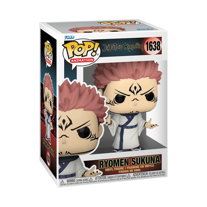 Funko Pop! Animation: Jujutsu Kaisen - Ryomen Sukuna in Kimono 1638 Figure - Fundom