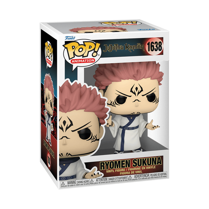 Funko Pop! Animation: Jujutsu Kaisen - Ryomen Sukuna in Kimono 1638 Figure - Fundom
