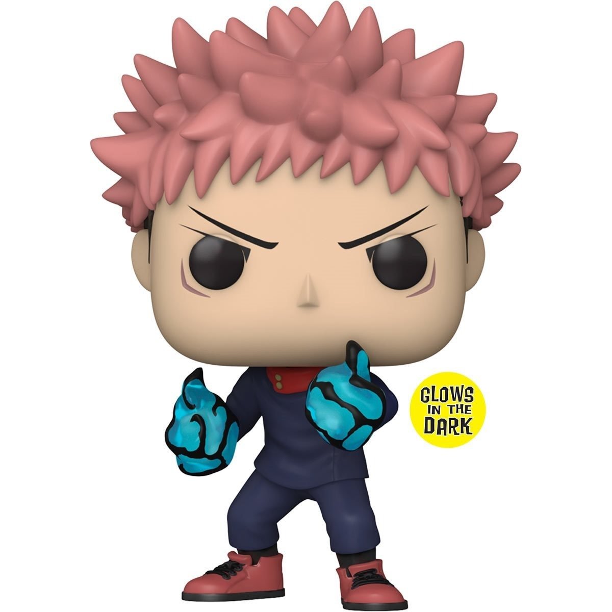 Funko Pop! Animation: Jujutsu Kaisen - Yuji Itadori Divergent Fist Glow - in - the Dark AAA Anime Exclusive - Fundom