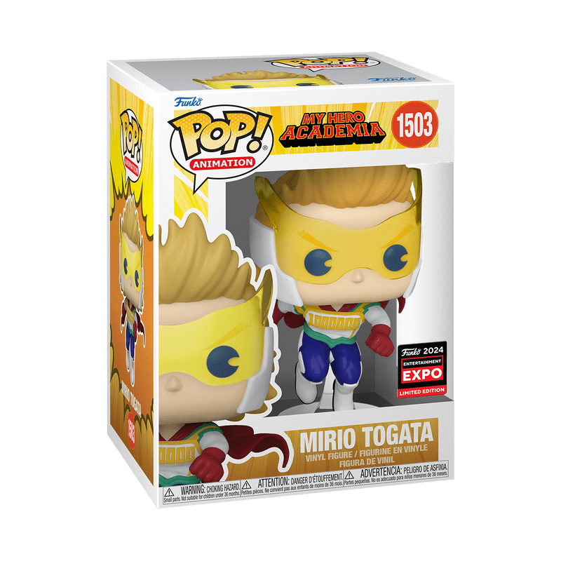 Funko Pop! Animation: My Hero Academia - Mirio Togata 2024 Limited Edition Entertainment Expo Shared Exclusive - Fundom
