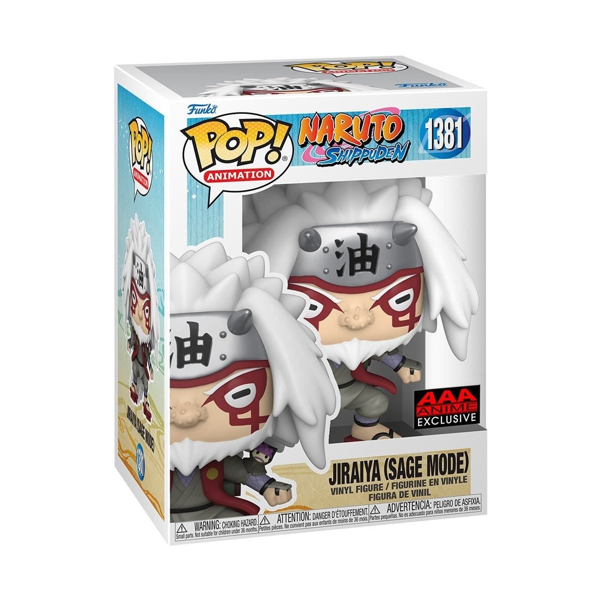 Funko Pop! Animation: Naruto Shippuden - Jiraiya Sage Mode AAA Anime Exclusive - Fundom