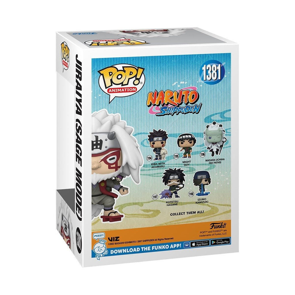 Funko Pop! Animation: Naruto Shippuden - Jiraiya Sage Mode AAA Anime Exclusive - Fundom