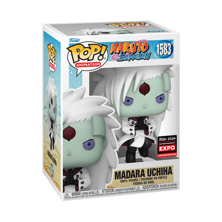 Funko Pop! Animation: Naruto Shippuden - Madara Uchicha with Rinnegan and Sharingan 2024 Limited Edition Entertainment Expo Shared Exclusive - Fundom