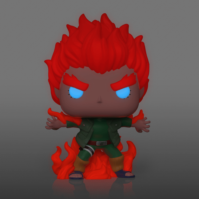 Funko Pop! Animation: Naruto Shippuden - Might Guy Eight - Inner - Gates Glow - in - the - dark Exclusive - Fundom