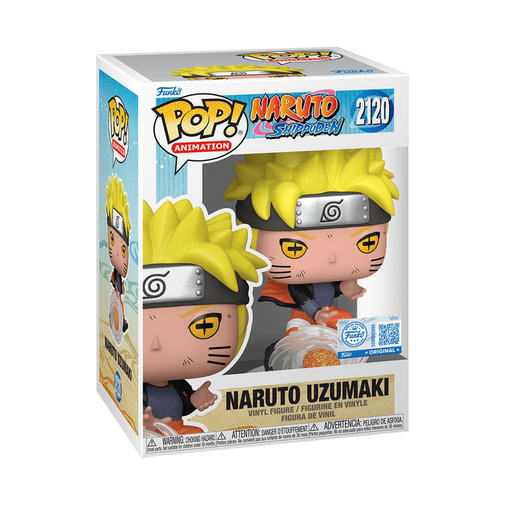 Funko Pop! Animation: Naruto Shippuden - Naruto Uzumaki Lava Release Rasenshuriken 2120 Exclusive - Fundom