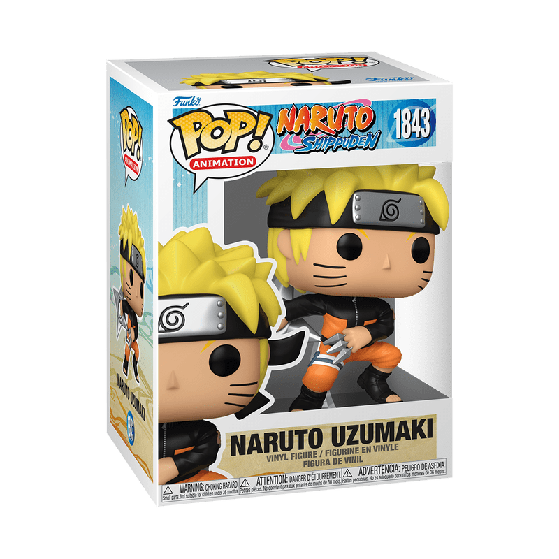 Funko Pop! Animation: Naruto: Shippuden - Naruto Uzumaki with Shuriken 1843 - Fundom