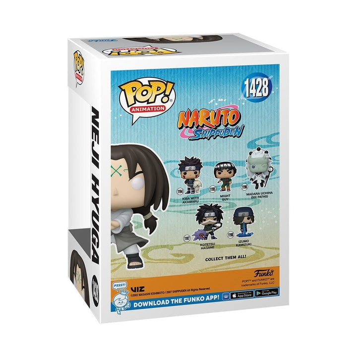 Funko Pop! Animation: Naruto Shippuden - Neji Hyuga Chase Entertainment Earth Exclusive - Fundom
