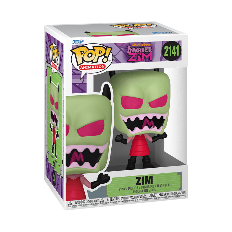 Funko Pop! Animation: Nickelodeon Invader Zim - Zim Laughing 2141 - Fundom
