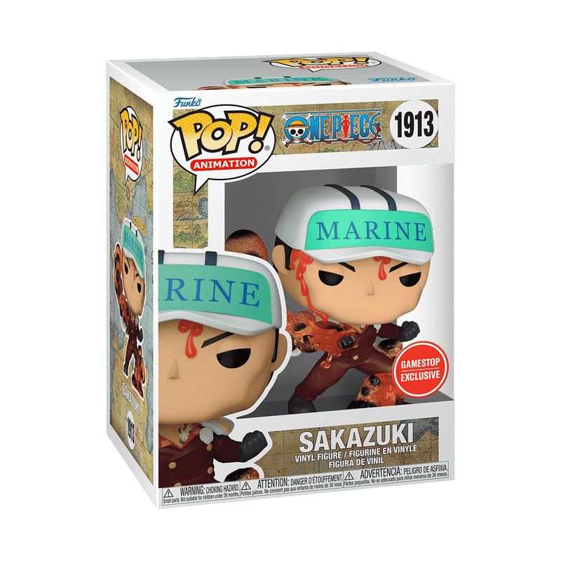 Funko Pop! Animation: One Piece - Admiral Akainu Sakazuki 1913 GameStop Exclusive - Fundom