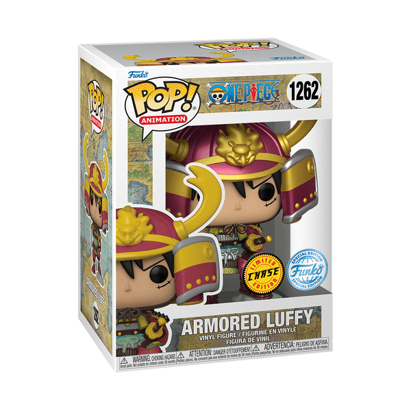 Funko Pop! Animation: One Piece - Armored Luffy Metallic Chase Exclusive - Fundom