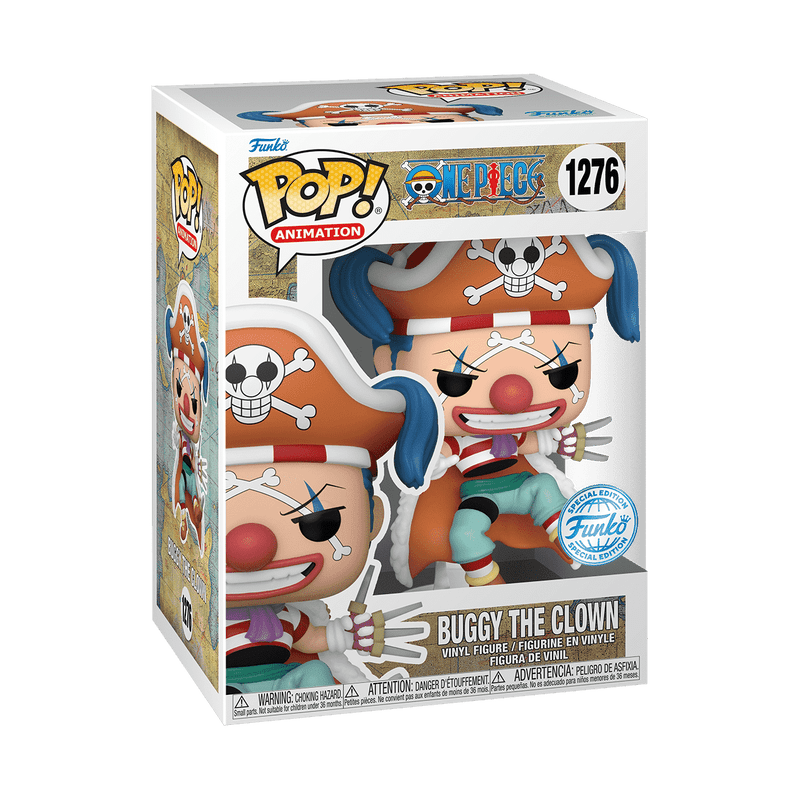 Funko Pop! Animation: One Piece - Buggy the Clown 1276 Special Edition Exclusive - Fundom