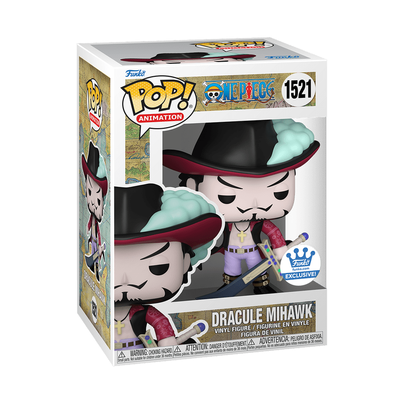 Funko Pop! Animation: One Piece - Dracule Mihawk Shop Exclusive 1521 - Fundom