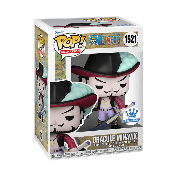 Funko Pop! Animation: One Piece - Dracule Mihawk Shop Exclusive 1521 - Fundom