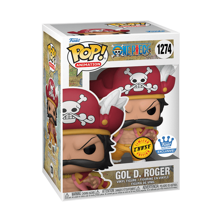 Funko Pop! Animation: One Piece - Gol D. Roger with Hat Chase Exclusive - Fundom