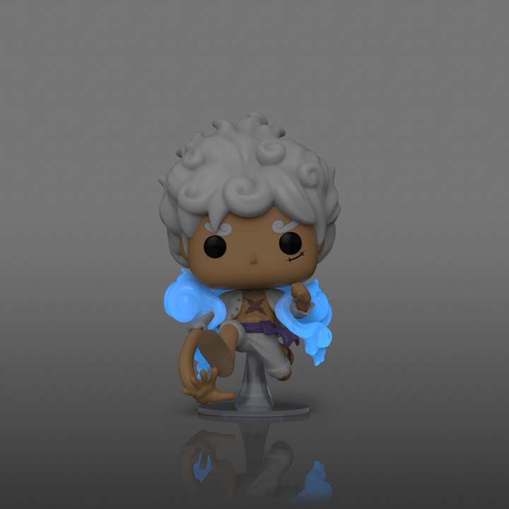 Funko Pop! Animation: One Piece - Monkey D. Luffy Gear Five Glow - in - the - dark Chase - Fundom
