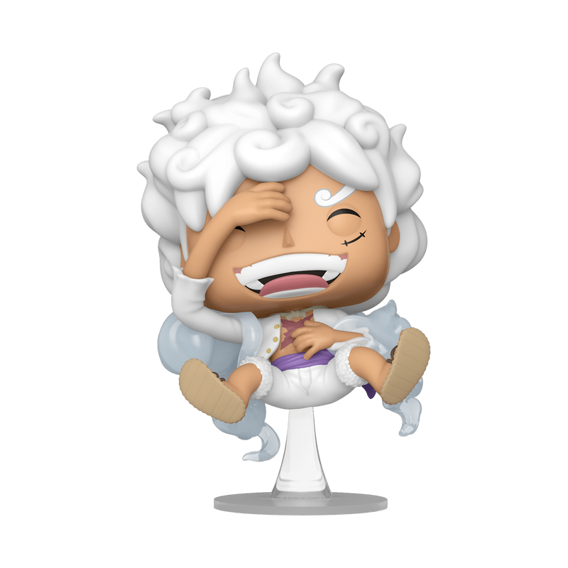 Funko Pop! Animation: One Piece - Monkey D. Luffy Gear Five Laughing 1621 GameStop Exclusive - Fundom