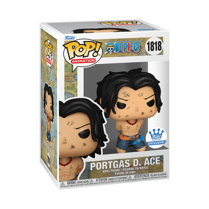 Funko Pop! Animation: One Piece - Portgas D. Ace Execution with Protector 1818 Shop Exclusive - Fundom