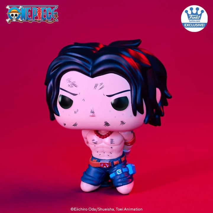 Funko Pop! Animation: One Piece - Portgas D. Ace Execution with Protector 1818 Shop Exclusive - Fundom