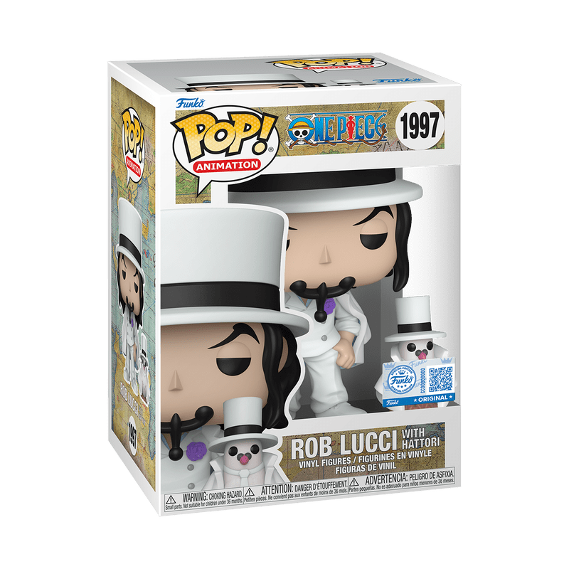 Funko Pop! Animation: One Piece - Rob Lucci with Hattori 1997 Toy Temple Exclusive - Fundom