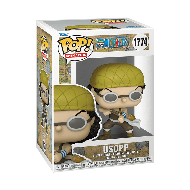 Funko Pop! Animation: One Piece - Usopp with Rubber Band 1774 - Fundom