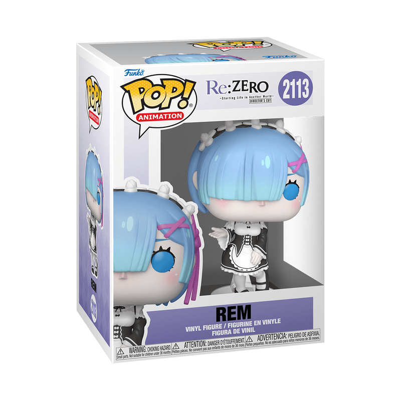 Funko Pop! Animation: Re:Zero - Starting Life in Another World - Rem 2113 - Fundom