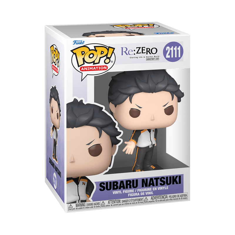 Funko Pop! Animation: Re:Zero - Starting Life in Another World - Subaru Natsuki 2111 - Fundom