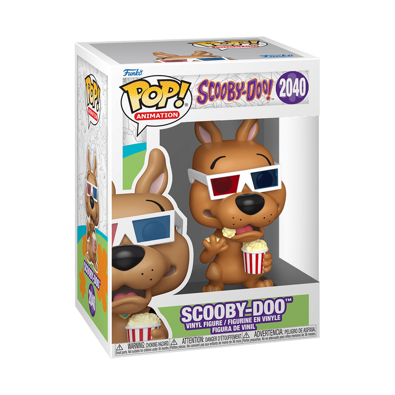 Funko Pop! Animation: Scooby - Doo - Scooby - Doo with 3D Glasses 2040 - Fundom