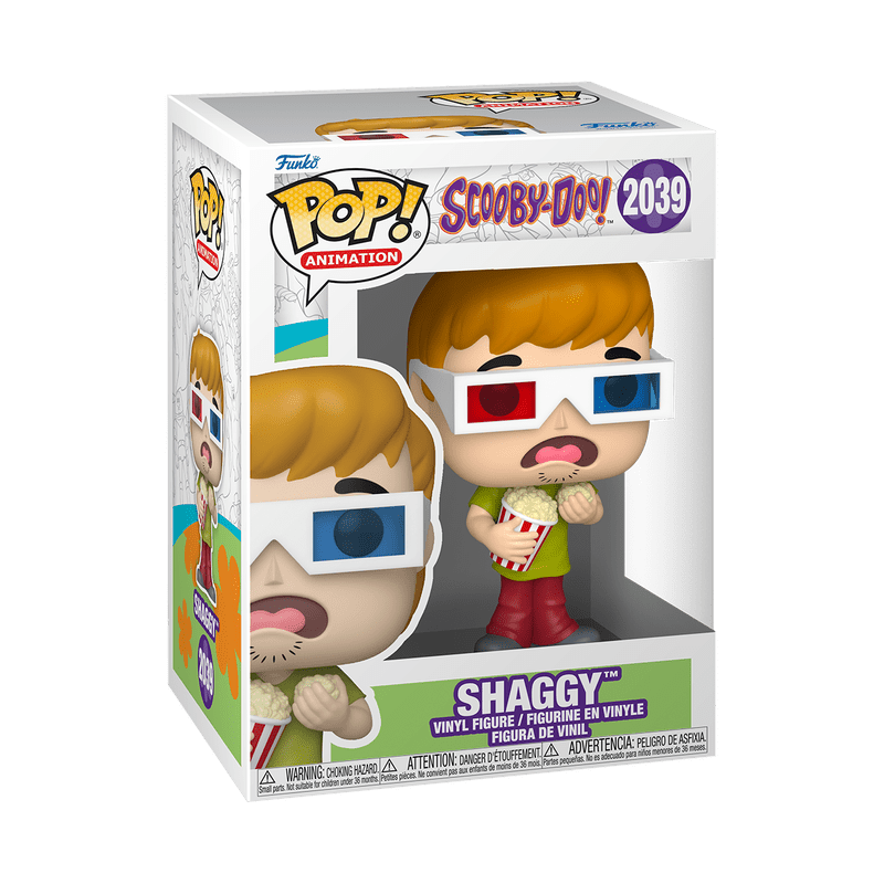 Funko Pop! Animation: Scooby - Doo - Shaggy with 3D Glasses 2039 - Fundom