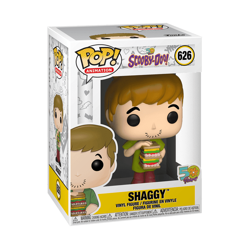 Funko Pop! Animation: Scooby Doo - Shaggy with Sandwich 626 - Fundom