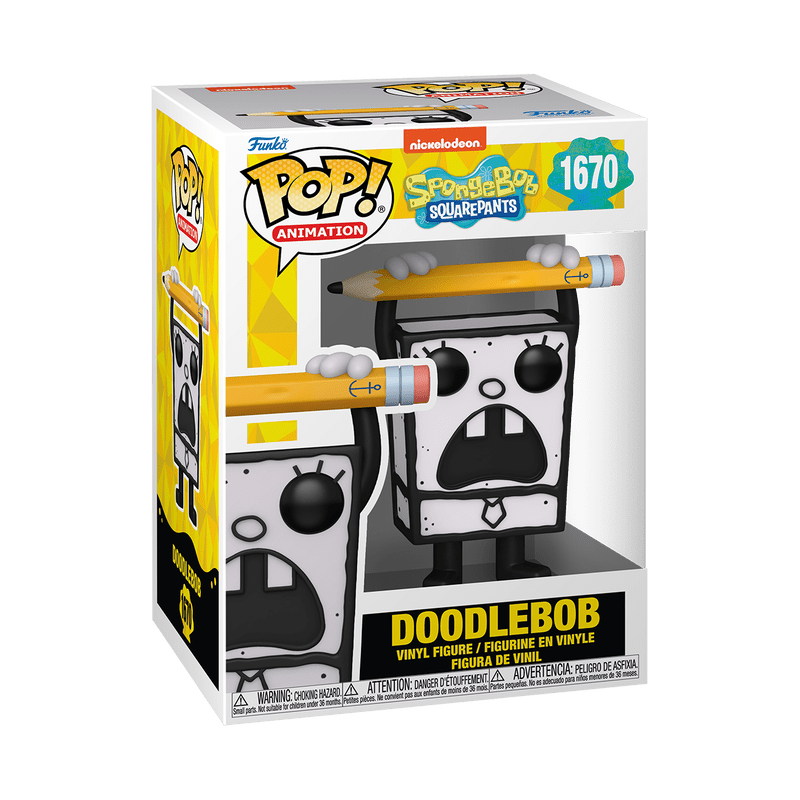 Funko Pop! Animation: SpongeBob SquarePants 25th Anniversary - DoodleBob 1670 - Fundom