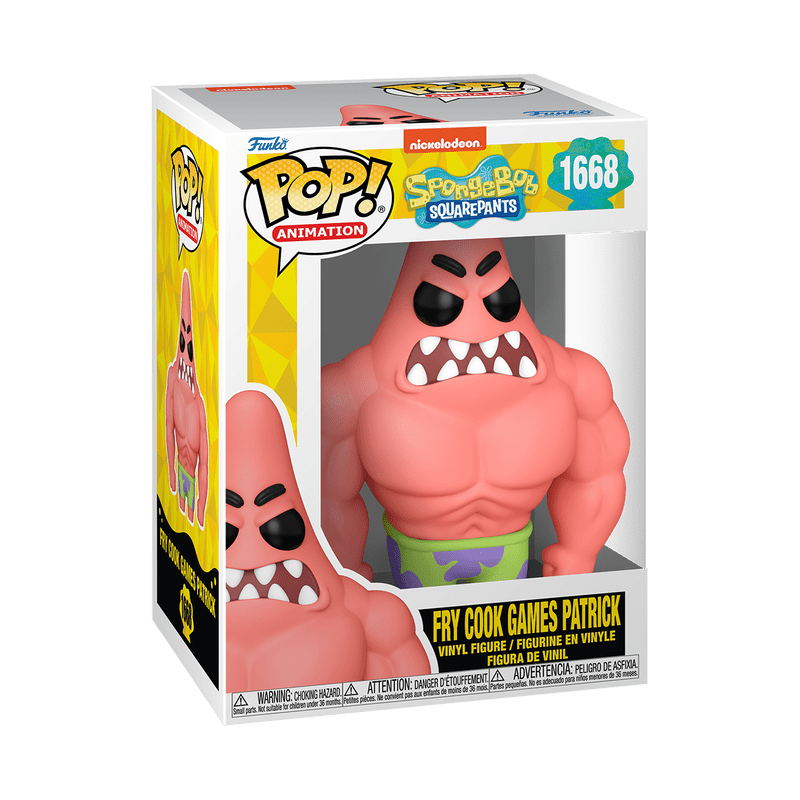 Funko Pop! Animation: SpongeBob SquarePants 25th Anniversary - Fry Cook Games Patrick Star 1668 - Fundom