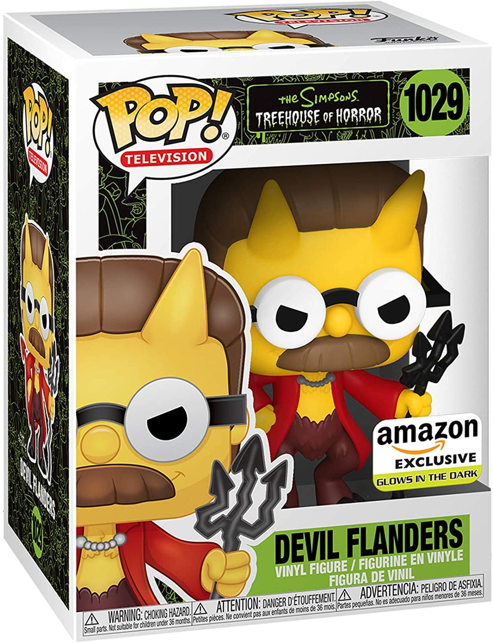 Funko Pop! Animation The Simpsons - Devil Flanders Exclusive Vinyl Figure - Fundom