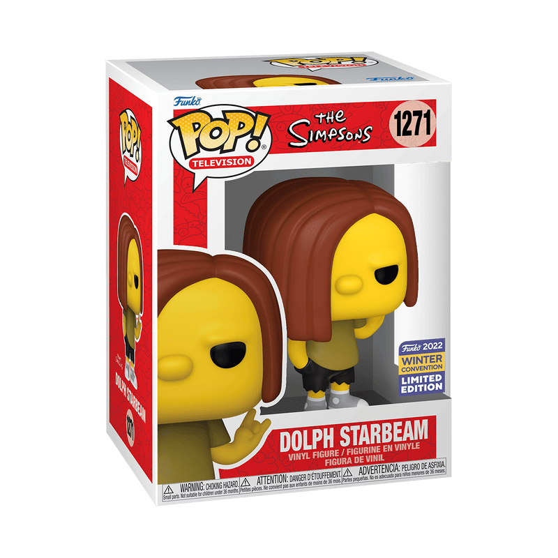 Funko Pop! Animation: The Simpsons - Dolph Starbeam Winter Convention Exclusive - Fundom
