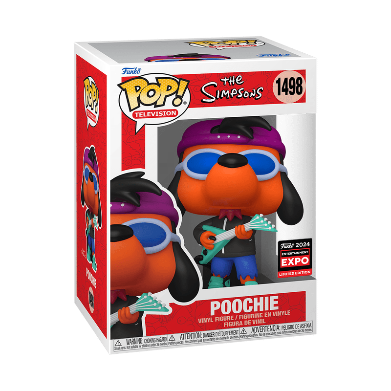 Funko Pop! Animation: The Simpsons - Poochie 2024 Limited Edition Entertainment Expo Shared Exclusive - Fundom