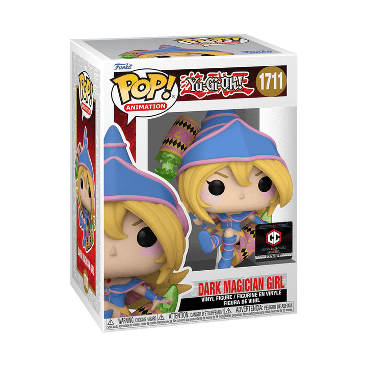 Funko Pop! Animation: Yu - Gi - Oh! - Dark Magician Girl with Magic Cylinder 1711 Chalice Collectibles Exclusive - Fundom