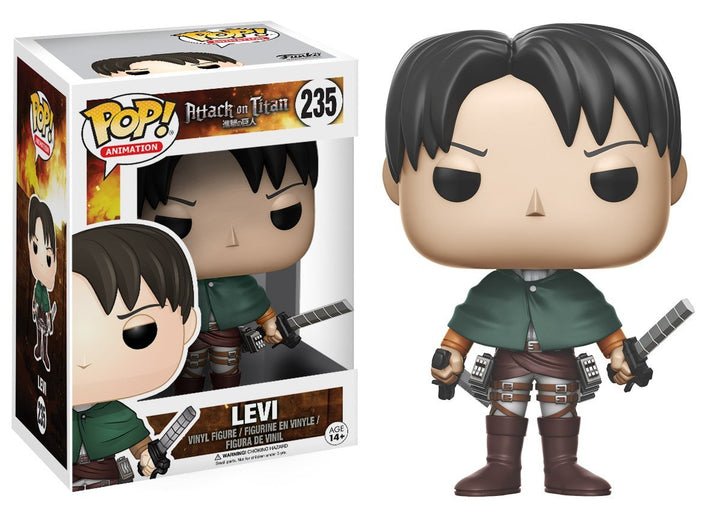 Funko Pop Anime Attack On Titan Levi Vinyl Action Figure - Fundom