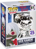 Funko Pop! Anime Tokyo Ghoul Ken Kaneki Silver Chrome Exclusive Vinyl Figure - Fundom
