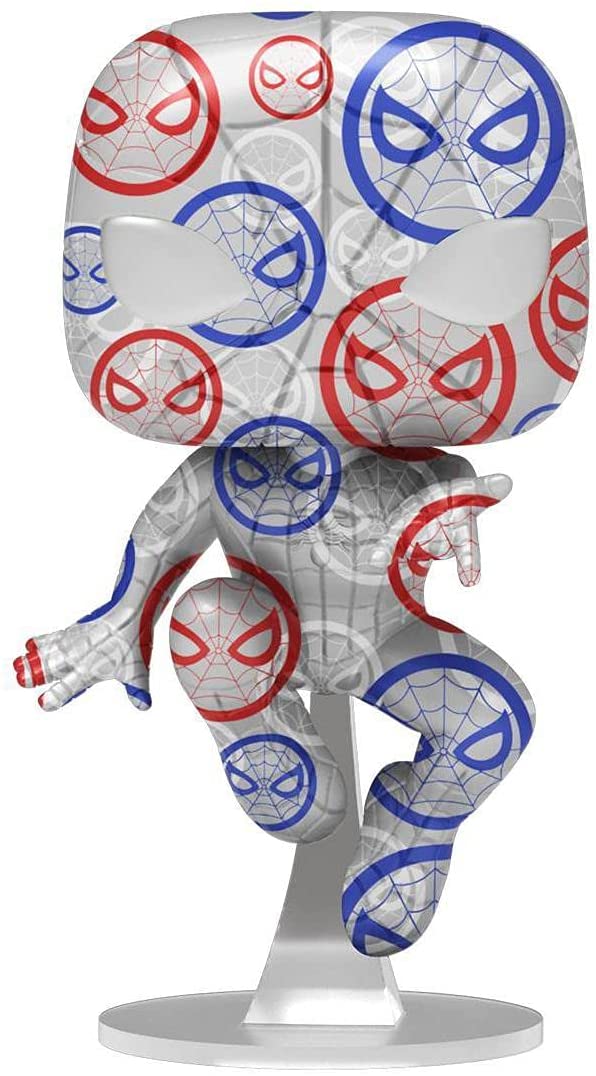 Funko Pop! Artist Series: Marvel Patriotic Age - Spider - Man Exclusive Vinyl Figure - Fundom