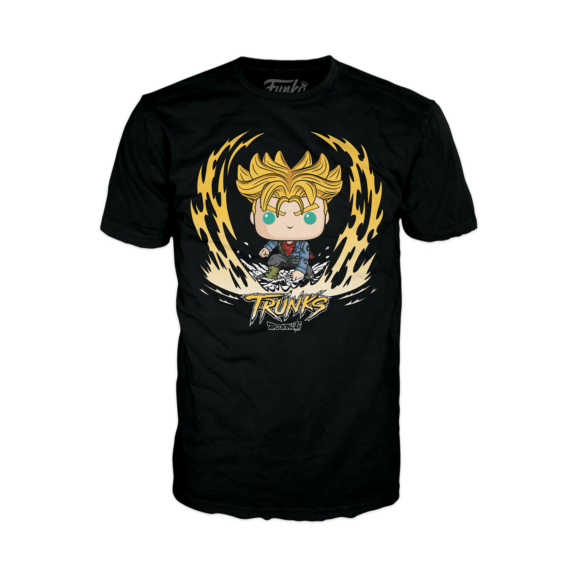 Funko Pop! Boxed Tee: Dragon Ball Super - Trunks Adult Unisex T-Shirt - Fundom