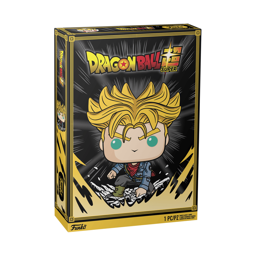 Funko Pop! Boxed Tee: Dragon Ball Super - Trunks Adult Unisex T-Shirt - Fundom