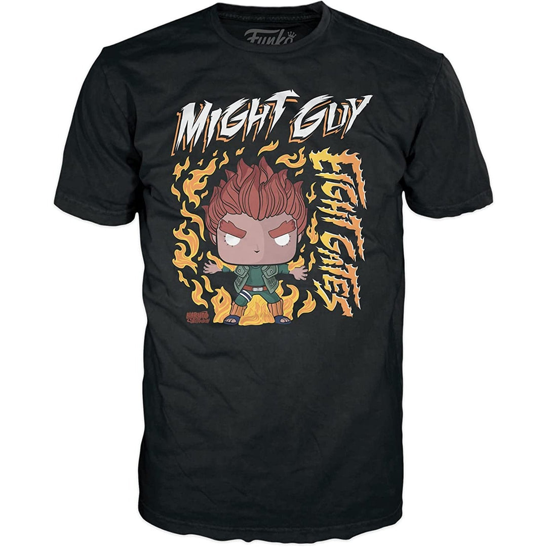 Funko Pop! Boxed Tee: Naruto Shippuden - Eight Gates Might Guy - Fundom