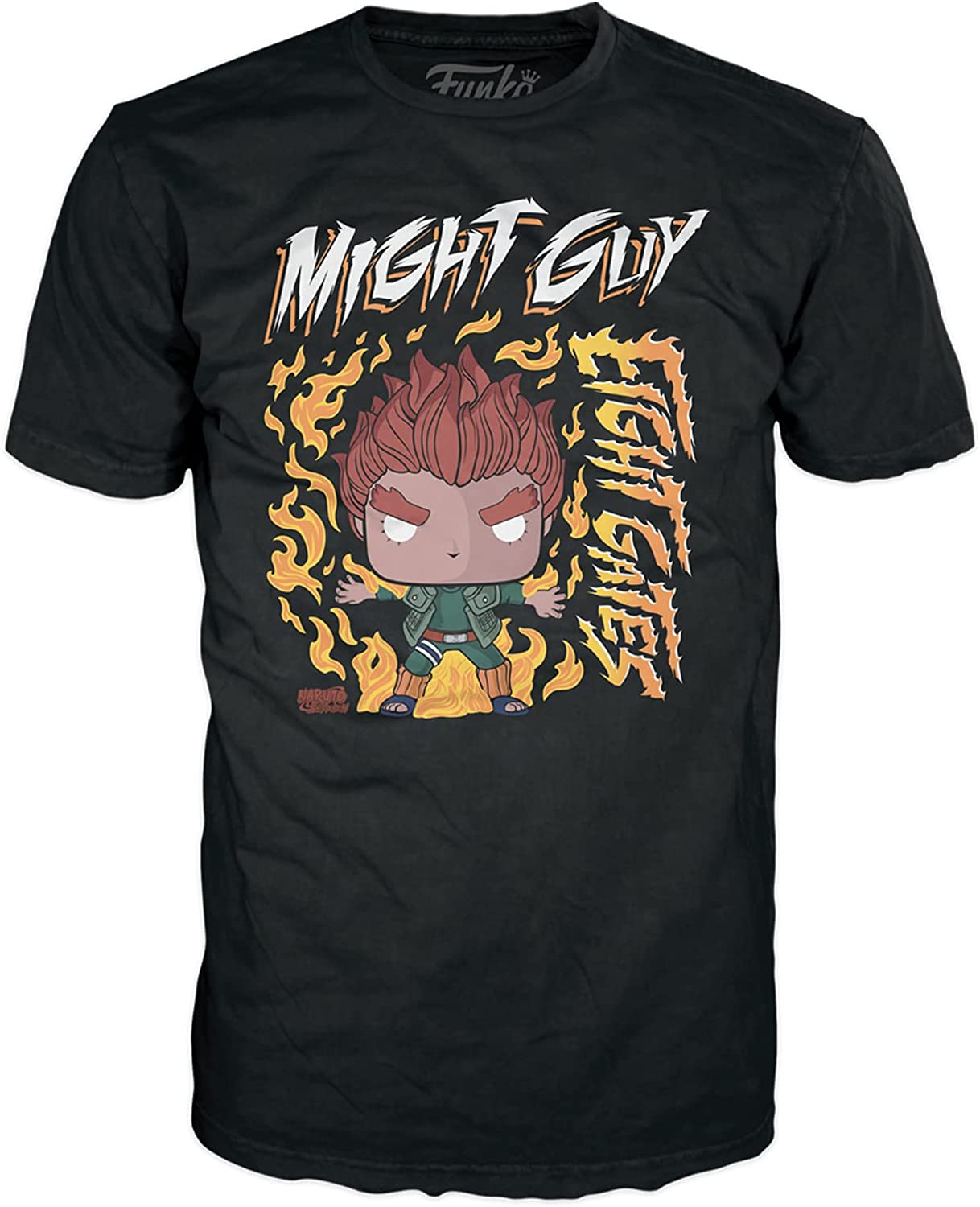 Funko Pop! Boxed Tee: Naruto Shippuden - Eight Gates Might Guy - Fundom